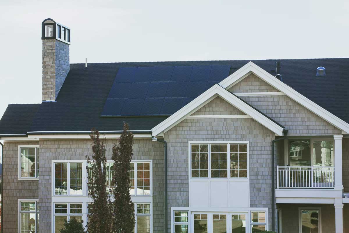 installed solar panels